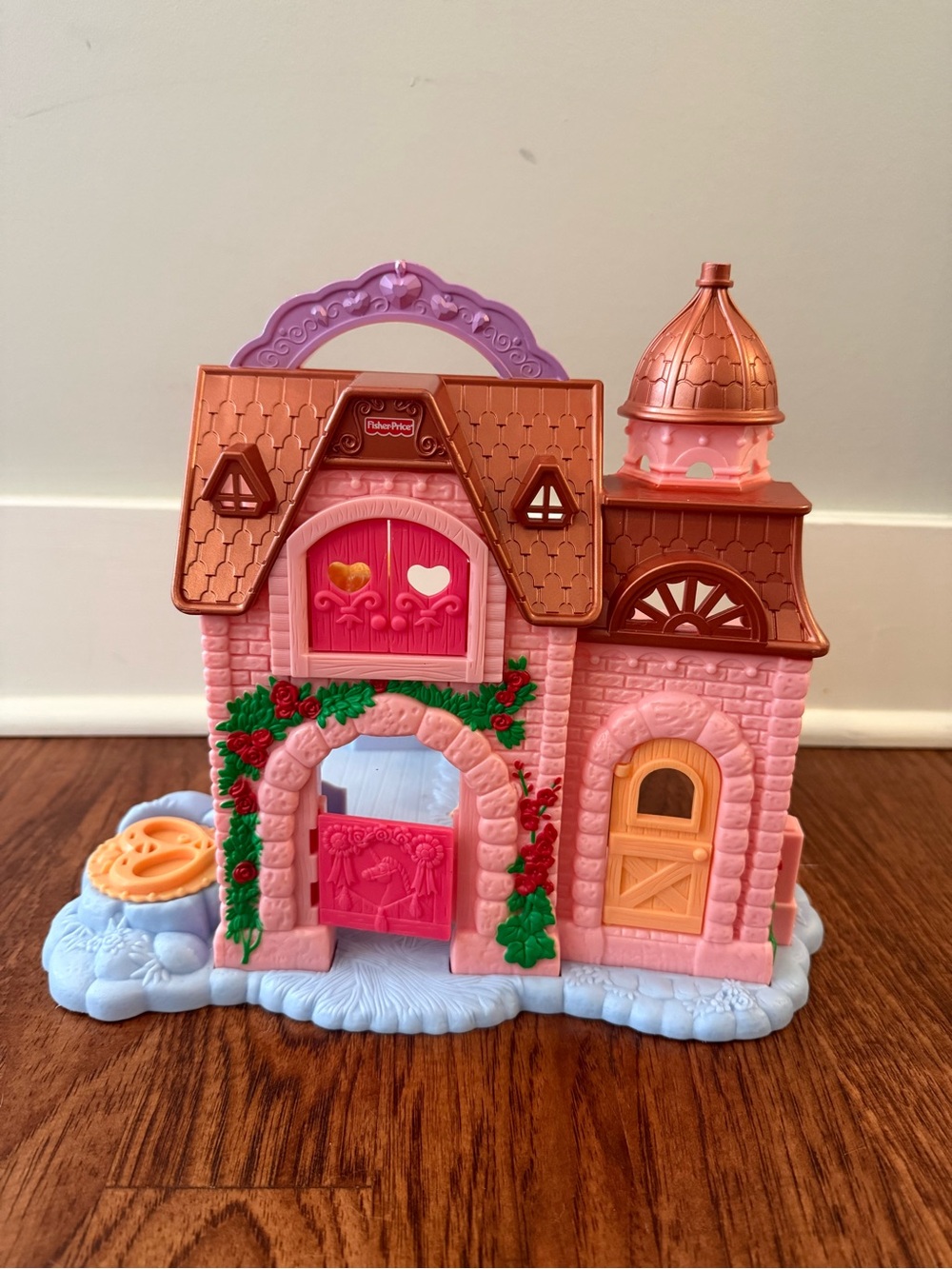 Mattel Fisher-Price Precious Places Palace Pony Princess Stable Vintage 2009